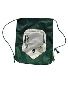 NWOT Masters Augusta National Golf Tournament Cinch Bag Drawstring Backpack NEW - Picture 1 of 2