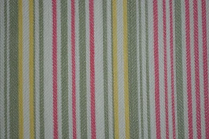 30 + Yards Avail / VINTAGE CHEVRON WOVEN TICKING STRIPE / COTTON / Medium Weight - Picture 1 of 8