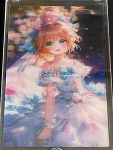 🔥 Cardcaptor Sakura Anime 3D Lenticular Large Card Collectible Gift - Picture 1 of 1