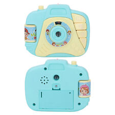 (Green Blue)Simulation Camera Toy Projection Camera Built-in 8 Patterns