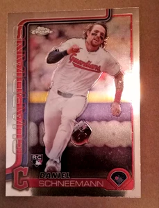 2025 Topps Chrome - Daniel Schneemann #43 (RC) - Picture 1 of 4