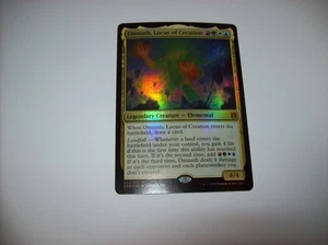 1 Omnath, Locus of Creation Foil Promo Pack Near Mint Mythic MTG Free Shipping - Picture 1 of 3