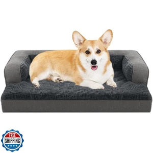 WINDRACING Cuccia per Cani di Taglia Media,Piccola,Divano Letto Ortopedico per Cani con Rimozione - Foto 1 di 5