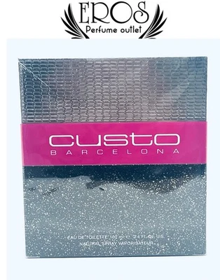 CUSTO BARCELONA MUJER EAU DE TOILETTE SPRAY NATURAL 100 ML/3,4 OZ SELLADO Foto 1 de 4