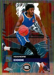 2024 2025 Brisbane Bullets NBL Basketball Topps Chrome Card - Keandre Cook - Picture 1 of 3