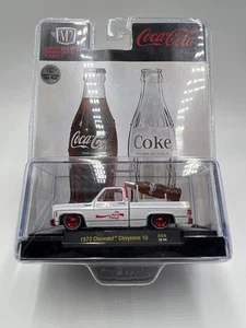 M2 Machines Coca Cola CHASE 1973 Chevrolet Cheyenne 10 White A04 - Picture 1 of 7