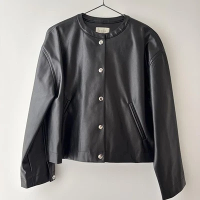 S Size Leather Jacket B Ming By Beaus Black - Image 1 of 4