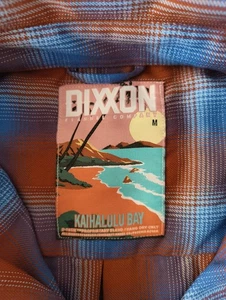 Dixxon Flannel Shirt "Kaihalulu Bay" Men's Medium - Picture 1 of 3
