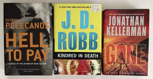 Lot of 3 Crime Thriller Fiction Novel Hardcover Books - Bild 1 von 2