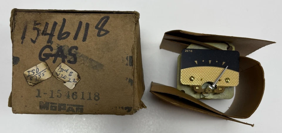 Nuevo medidor de combustible de stock antiguo para Dodge Station Wagon 1954 modelos Mopar #1546118 Foto 1 de 1