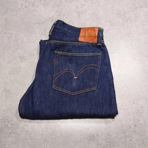 Samurai Jeans S634XX Musashi Dark Blue W34 Indigo Used with Minor Wear JAPAN - Picture 1 of 8