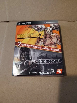 Borderlands 2 & Dishonored Bundle (Playstation 3) BRAND NEW  - Image 1 of 4