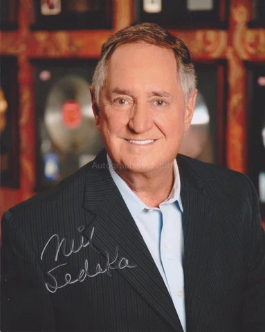 Neil Sedaka Hand Signed 8x10 Photo, Autograph Oh Carol Solitaire Calendar Girl D Cover