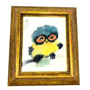 Collectible, Wall Decor Owl Painting, Dittmann's Custom Wood Framing, San Jose - Picture 1 of 11