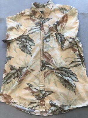 Camisa David Taylor Abotonada Para Hombre Extra Grande Alta Hawaiana Informal Foto 1 de 4