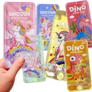 4x JUEGO DE PACIENCIA AGUA Niños Aletas de agua Anillos Regalo Cumpleaños - Imagen 1 de 6
