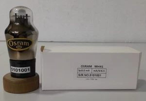 MH41 Osram Mesh plates Cup getter Glass made in England AVO 160 TESTED # 510100 - Picture 1 of 7
