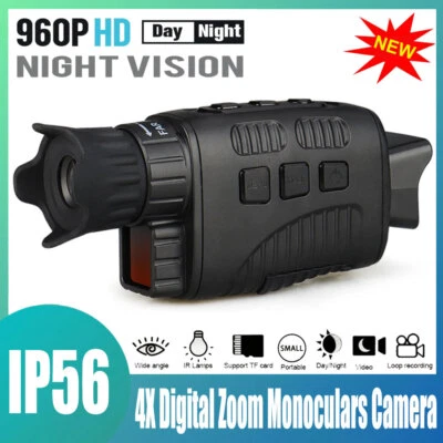 NV3185 Night Vision Monoculars Camera Photo 4X Digital Zoom Night Vision Device - Image 1 of 4