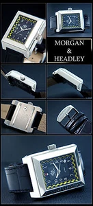 Orologio Automatico Uomo Acciaio Inox Calibro 2824-2 Swiss Made MORGAN & HEADLEY - Picture 1 of 1