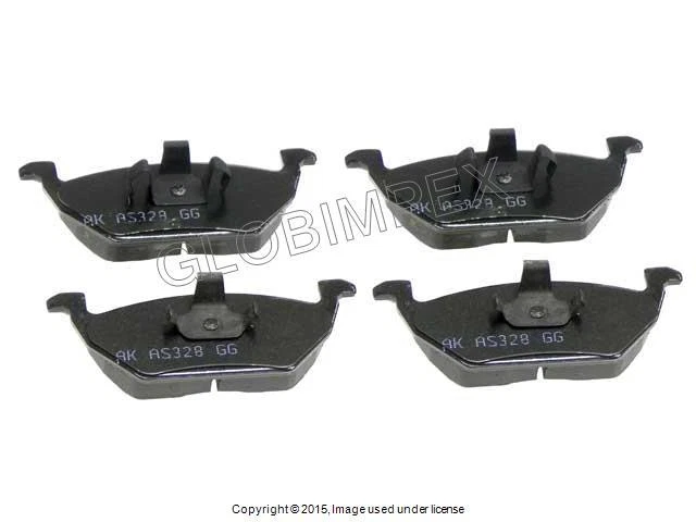 VOLKSWAGEN (1998-2006) Brake Pad Set FRONT AKEBONO EURO - Image 1 of 1