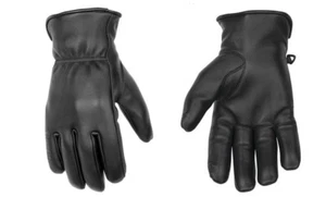 NWT Black Brand Regulator Leather Motorcycle Riding Gloves - Black - 2XL BB7236 - Bild 1 von 4