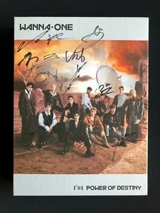 WANNA ONE autographed "1¹¹=1 POWER OF DESTINY" 1st Album signed PROMO CD - Picture 1 of 12