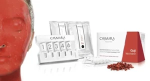 Casmara Goji Treatment 2 Sessions Premium Quality Facial Peel-Off Mask - Picture 1 of 4
