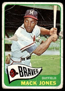 1965 Topps #241 Mack Jones See Scan - Picture 1 of 2