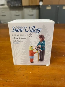 Department 56 Snow Village I Hope it Snows This Much #4025328 Retired W/Box - Picture 1 of 4