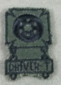 Distintivo di qualificazione tessuto sottomesso esercito americano ""Patch conducente T - Foto 1 di 1