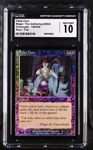 FALSE CURE Onslaught Foil Rare CGC 10 MTG [Nostalgium] - Picture 1 of 2