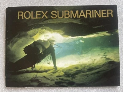 Rolex Booklets Submariner  5513 SEA-DWELLER 16660 Vintage 1989 - Immagine 1 di 4