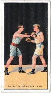 Carreras - 'The Science of Boxing Series (Black Cat)' (1914) - Blocking a Lef... - Picture 1 of 2