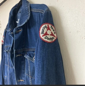 Vintage 1960's Dodge Racing Team Jacket w/patches EUC - Picture 1 of 8