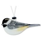 Chickadee Bird Ornament - Art Glass Light Catcher