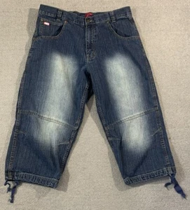 Mecca Gr. 36 Herren Medium Distressed Wash Cropped Cargo Jeans - Bild 1 von 11