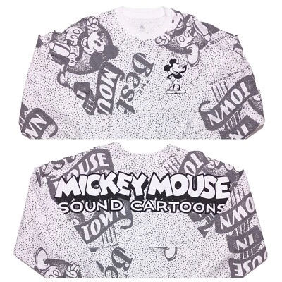 Camiseta Disney Spirit Mickey Mouse Sonido Dibujos Animados Disney 100 Blanco Gris Mediano M Foto 1 de 4