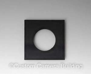 2x3 Graflex Crown or Speed Graphic lens board - COPAL, COMPUR, M39 LTM, Custom - Foto 1 di 4