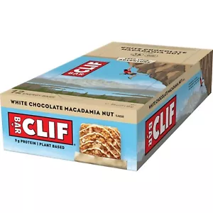 CLIF Bar White Chocolate Macadamia Nut Energy Bar 2.4oz (Pack Of 12) - Picture 1 of 2