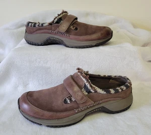 Mules cómodas sin cordones Merrell Encore Scoop café marrón nobuck para mujer talla 8,5 - Imagen 1 de 16