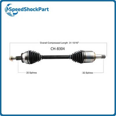 TrakMotive Rear Right CV Axle Shaft fits 2015 2016 2017 2018 Dodge Challenger - Image 1 of 2