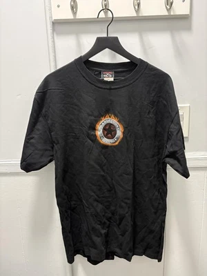 Camisa De Colección Orange County Choppers Para Hombre Negra Llama Gráfica Motocicleta 2003 Foto 1 de 4