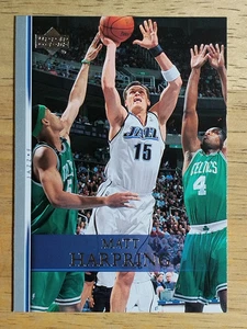 2007-08 Upper Deck #81 Matt Harpring - Picture 1 of 2