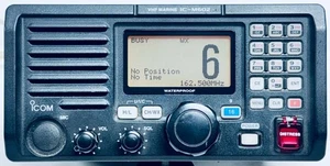 Icom IC-M602 Boat Marine Waterproof Class D DSC VHF Radio Transceiver Clear MMSI - Picture 1 of 7