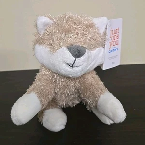 2022 Carters Just One You Fuchs Baby Plüsch hellbraun braun weiß Lovey Stofftier 68164 - Bild 1 von 8
