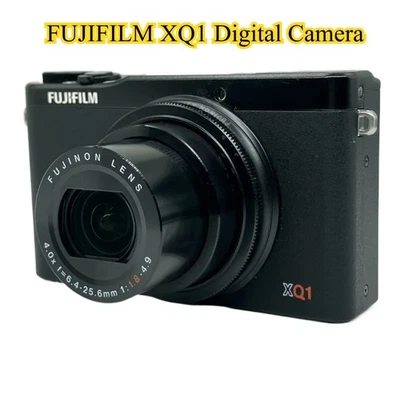 FUJIFILM XQ1 Digital Camera 12.0 MP 4x Optical Zoom English Language Black - Image 1 of 4