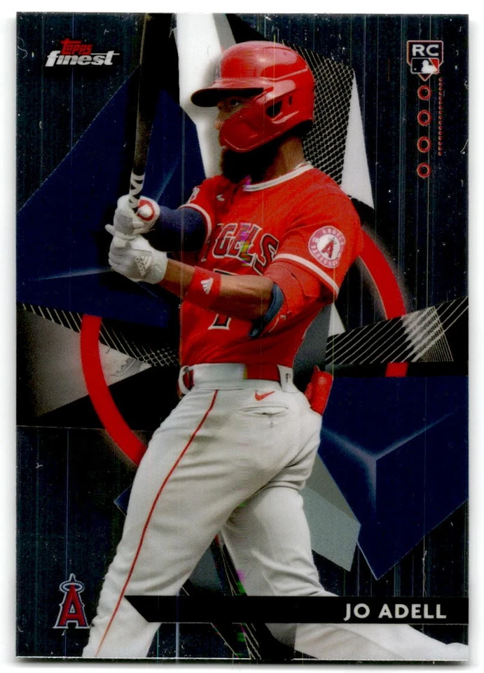 2021 Finest #FRD-JA Jo Adell Finest Rookies Design Variations Los Angeles Angels - Image 1 of 2