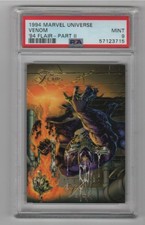 VENOM 1994 FLAIR MARVEL UNIVERSE  PART 2 PSA 9 MINT