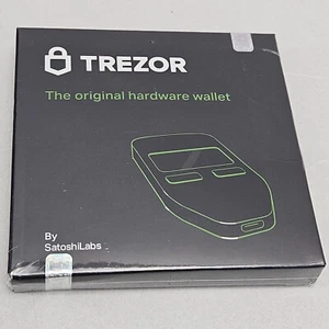 Trezor Model One Hardware Wallet - Secure Crypto Storage for BTC, ETH & More - Picture 1 of 9