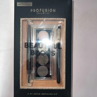 Profusion Cosmetics Beautiful Brows. 6 piece Brow Defining (HB1) - Image 1 of 3